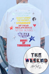 The Weeknd Album Hurry Up Tomorrow Tee For Men