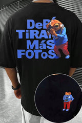 Debi Tirar Mas Fostos Frog Bad Bunny Tee For Men