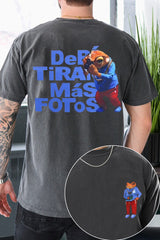 Debi Tirar Mas Fostos Frog Bad Bunny Tee For Men