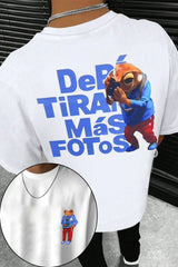 Debi Tirar Mas Fostos Frog Bad Bunny Tee For Men