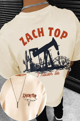 Zach Top Country Music Concert Tee For Men