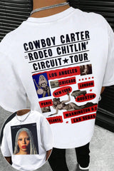 Beyoncé Cowboy Carter Tour Tee For Men