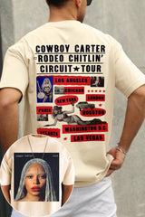 Beyoncé Cowboy Carter Tour Tee For Men