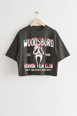 Woodsboro Horror Film Club Crop top For Women