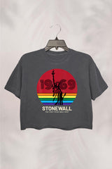 The First Pride Was A Riot 1969 Stonewall Crop Top For Women