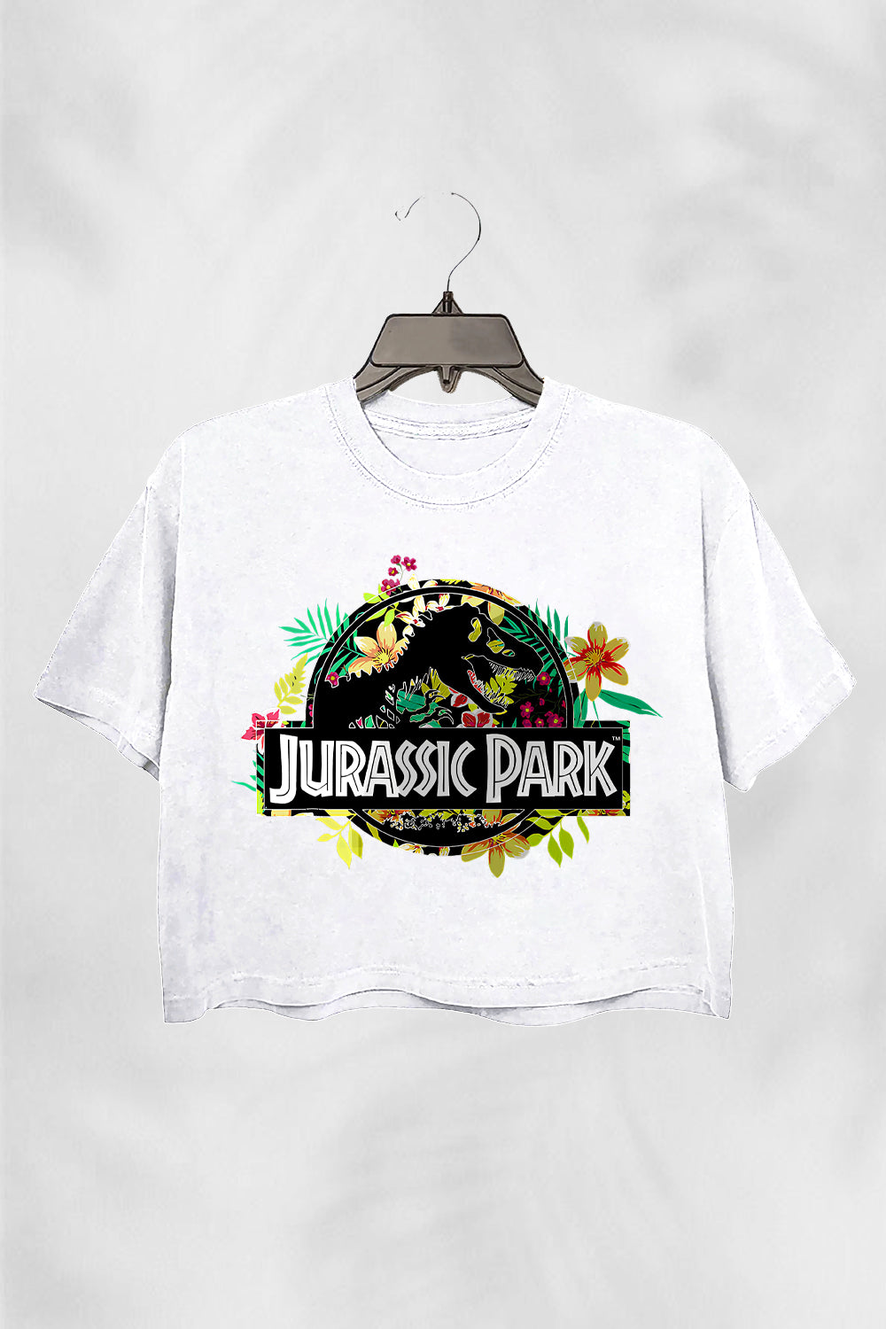 Jurassic Park Crop Top For Women