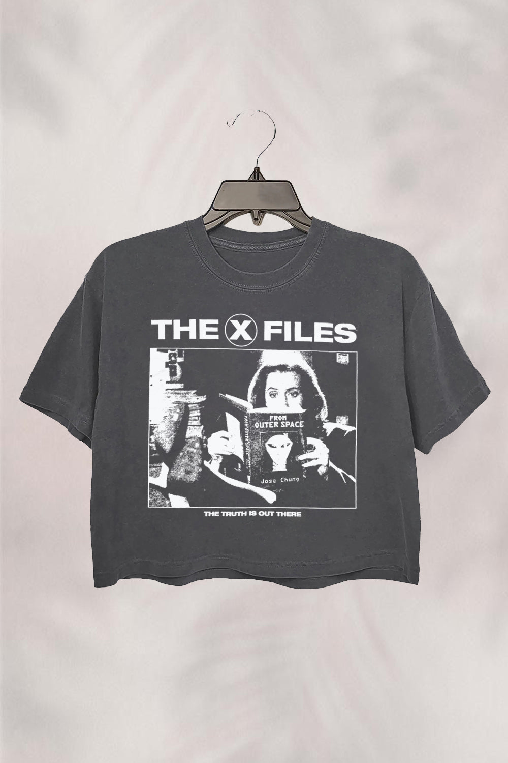 X Files - From Outer Space Crop Top For Women