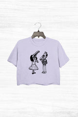 BeetleJuice Vintage Crop Top For Women