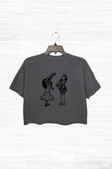 BeetleJuice Vintage Crop Top For Women