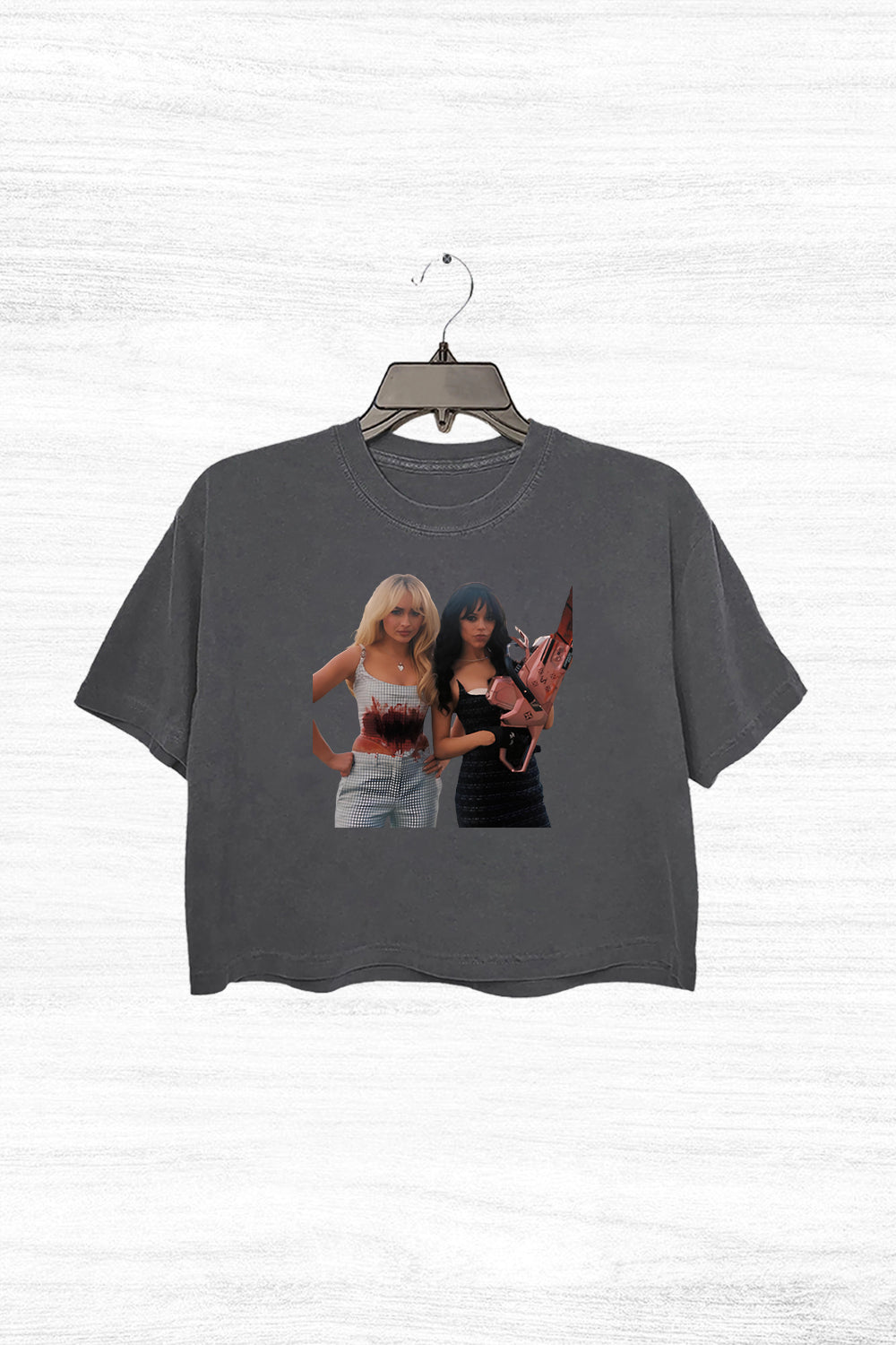 Sabrina x Jenna Ortega Taste Crop Top For Women