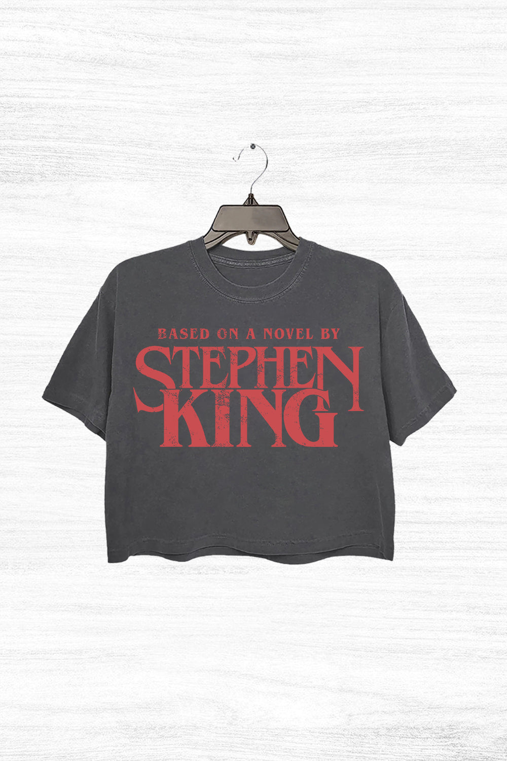 Based On A Novel By Stephen King Crop Top For Women