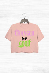 Changed For Good Wicked Crop Top For Women