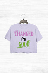 Changed For Good Wicked Crop Top For Women