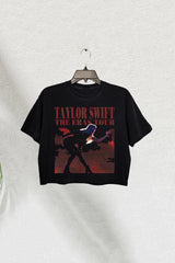 Taylor Swift Crop Tee For Women