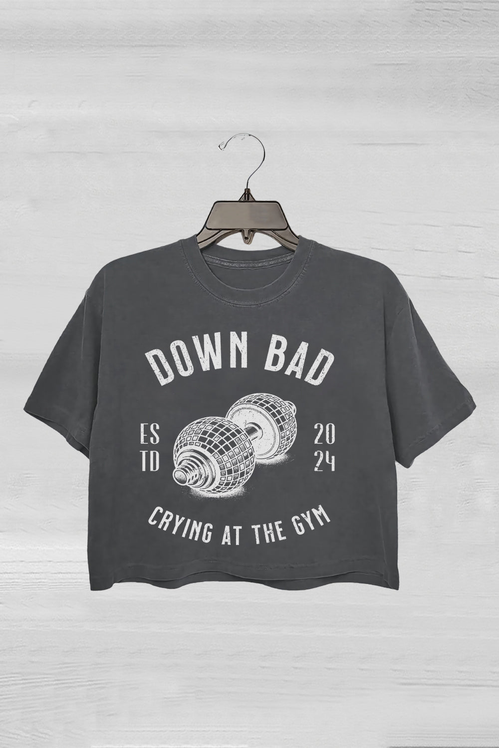 Down Bad The Tortured Poets Department Crop Tee For Women