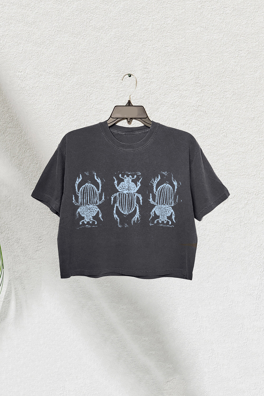 Beetle Bug-themed Crop Tee For Women