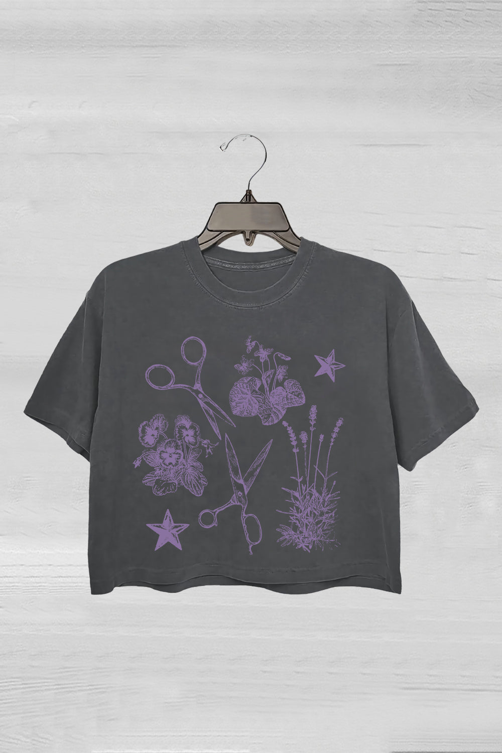 Subtle Sapphic Lesbian Crop Tee For Women