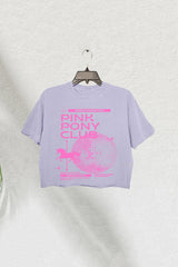 Chappell Roan Pink Pony Club LGBT Crop Tee For Women