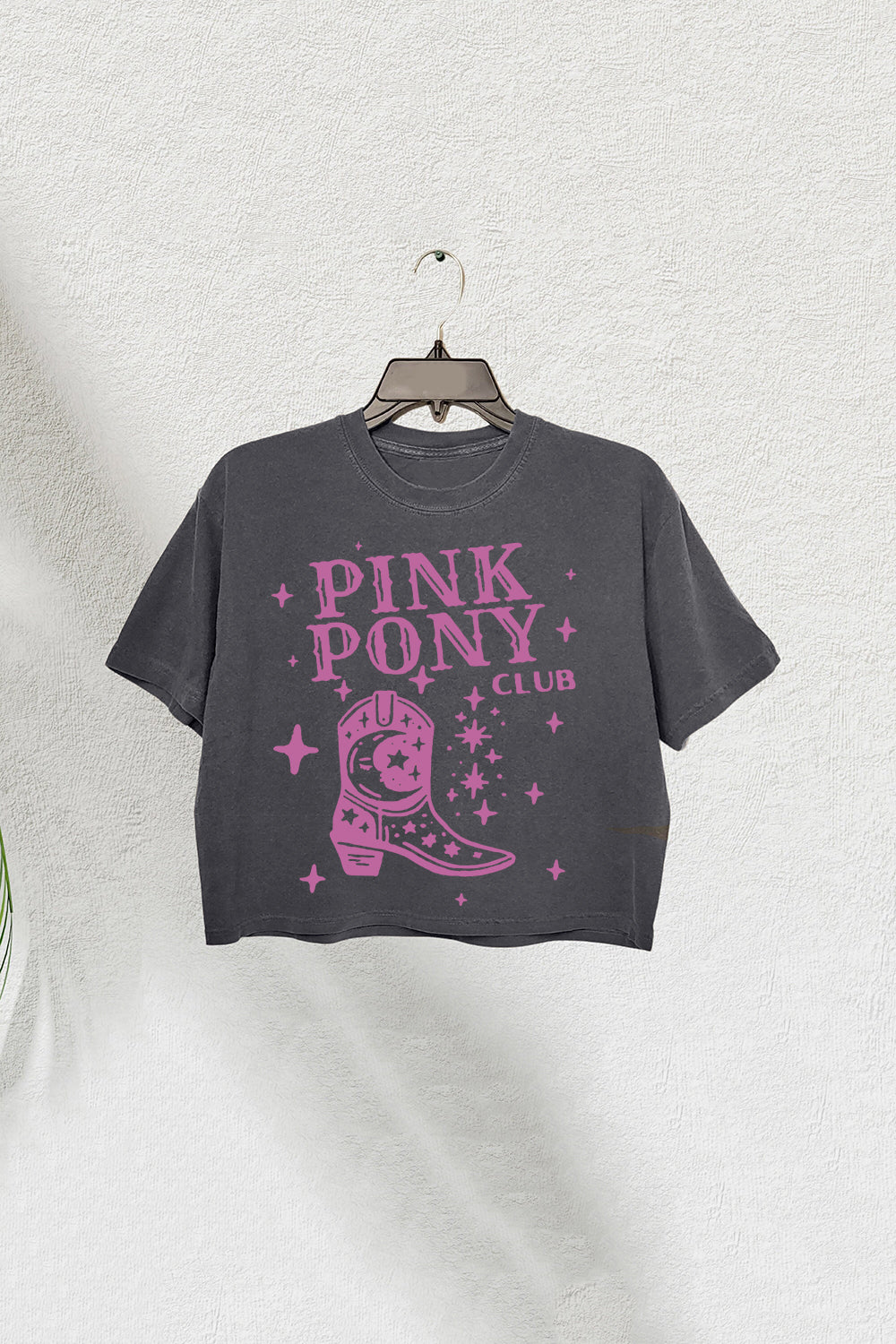 Pink Pony Club Chappell Roan Fan Crop Tee For Women