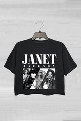 Janet Jackson Together Again 2024 Tour Crop Tee For Women