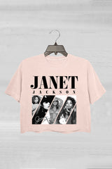 Janet Jackson Together Again 2024 Tour Crop Tee For Women