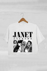 Janet Jackson Together Again 2024 Tour Crop Tee For Women