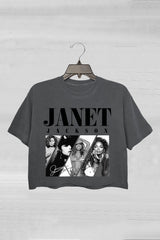 Janet Jackson Together Again 2024 Tour Crop Tee For Women