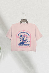 Don't Embarrass Me Cowgirl Crop Tee For Women