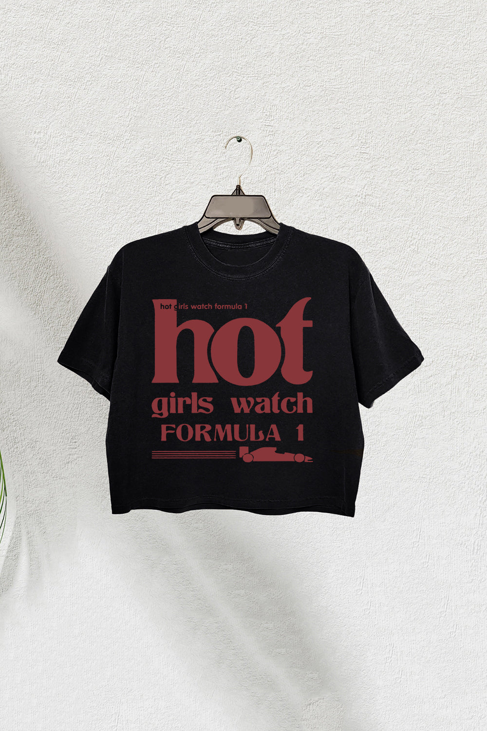 Formula 1 Hot Girls Watch Formula 1 Crop Tee For Women