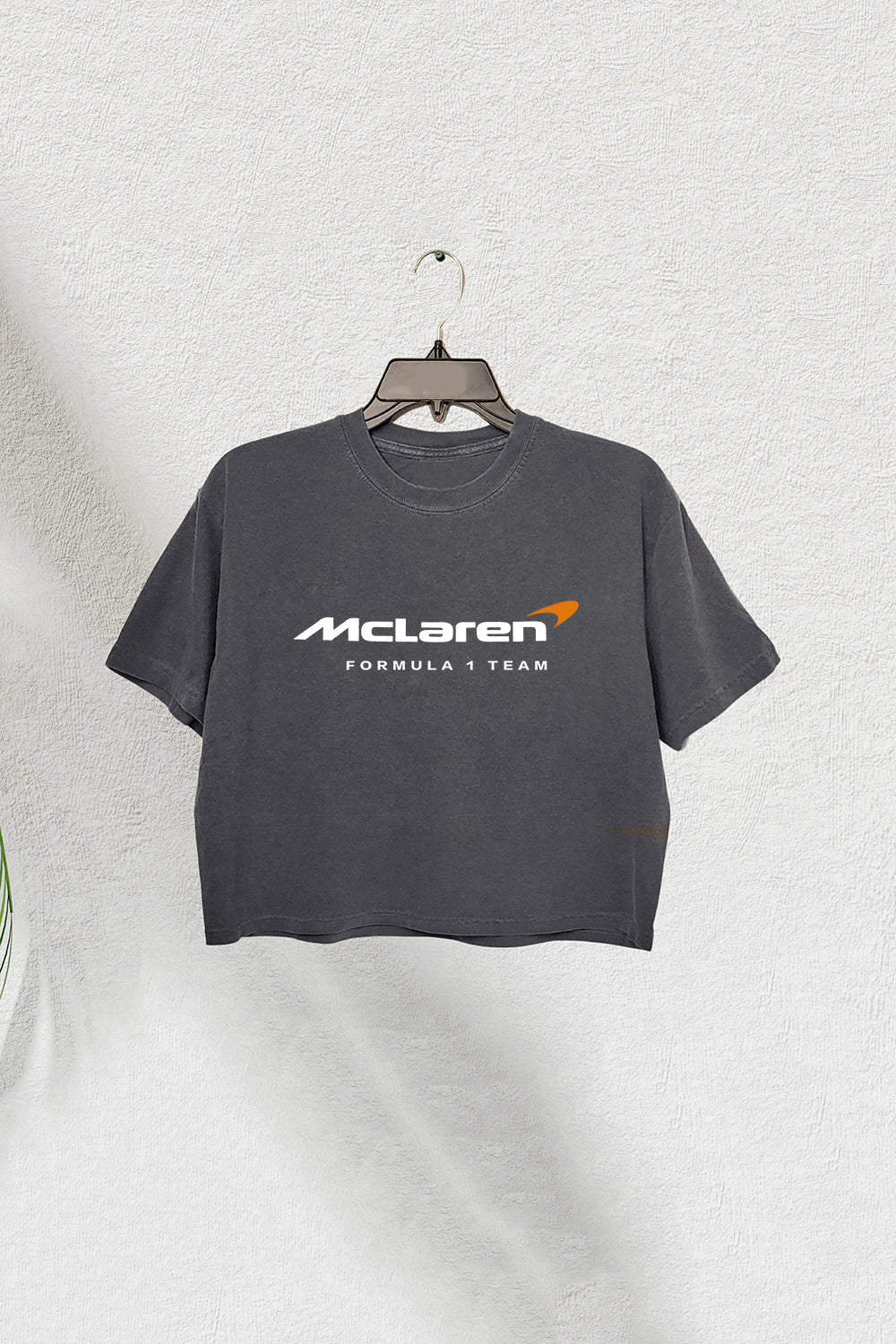 McLaren Logo Formula One Team Crop Tee For Women