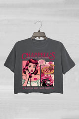 Retro Chappell Roan Midwest Princess 2024 Tour Crop Tee For Women