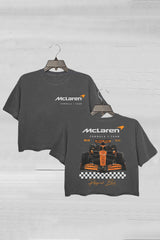 Mclaren 2024 Formula One Gildan 5000 Crop Tee For Women