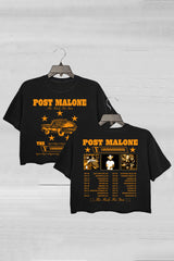 Post Malone Tour The F-1 Trillion Album 2024 Crop Tee For Women