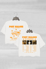 Post Malone Tour The F-1 Trillion Album 2024 Crop Tee For Women