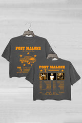 Post Malone Tour The F-1 Trillion Album 2024 Crop Tee For Women