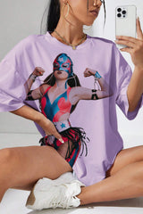 Chappell Power Girl  Tee For Women