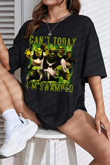 Shrek Face Meme  Tee For Women