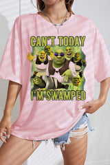 Shrek Face Meme  Tee For Women