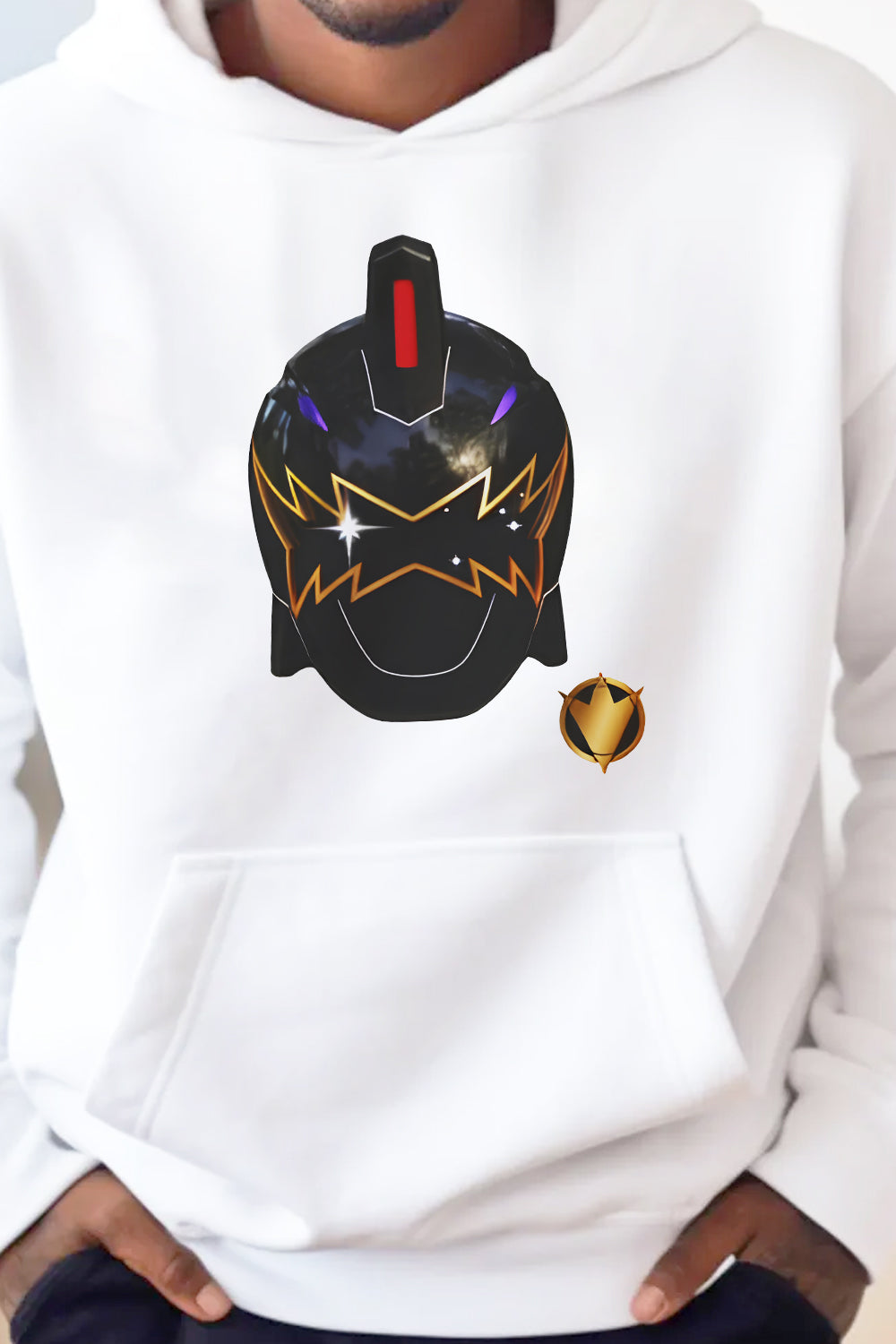 Power Rangers Graphic Hoodie For Men