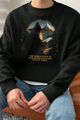 Lord of The Rings Gandalf Reading Fleece Sweatshirt For Men