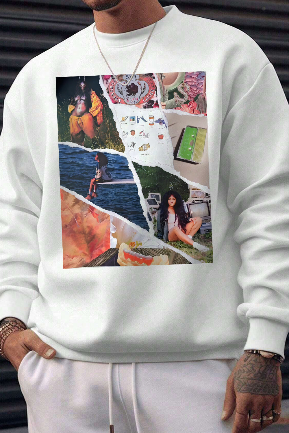 SZA Album Sweatshirt For  Men