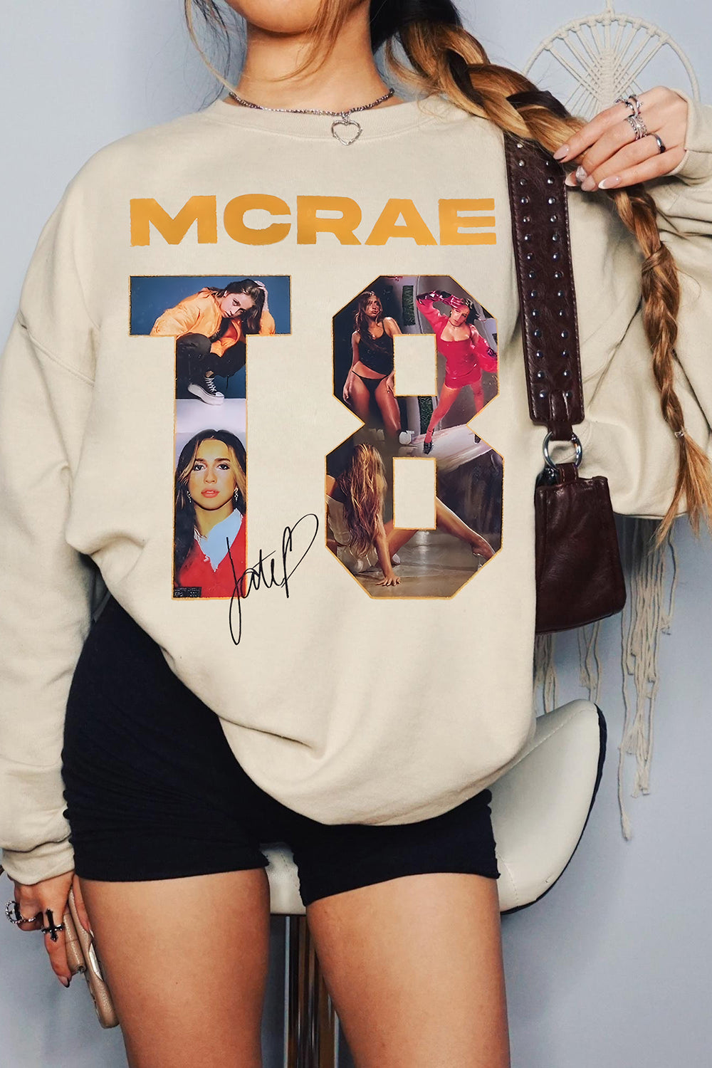 T8 Albums Tate Mcrae Tour Sweatshirt For Women