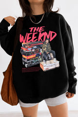 The Weeknd Album Graphic Sweatshirt For Women