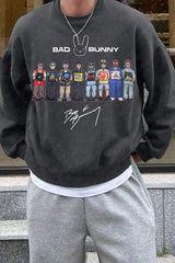 Bad Bunny DTMF Album Merch Sweatshirt For Men