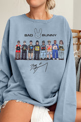 Bad Bunny DTMF Album Merch Sweatshirt For Women