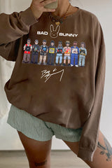 Bad Bunny DTMF Album Merch Sweatshirt For Women