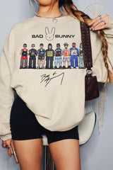 Bad Bunny DTMF Album Merch Sweatshirt For Women