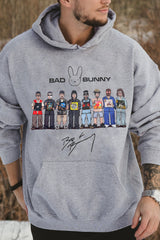 Bad Bunny Concert DTML Album Hoodie For Men