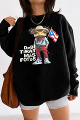 Bad Bunny DTMF Frog Flag Sweatshirt For Women