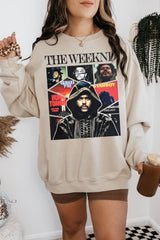 The Weeknd Hurry Up Tomorrow Concert Graphic Sweatshirt For Women